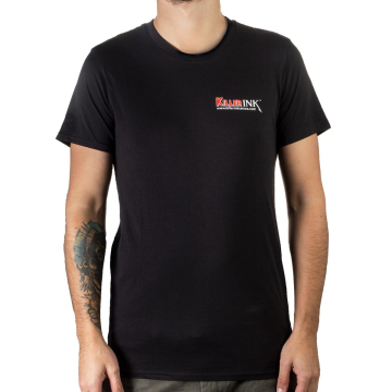 Maglietta Collo Rotondo Killer Ink Nera