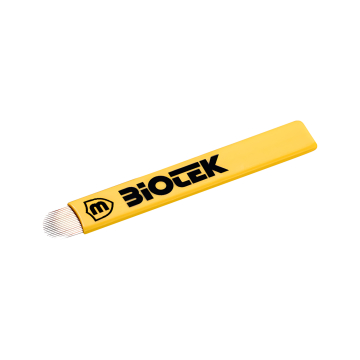 Scatola da 25 Lame per Microblading Biotek 0,15 mm - Flexy 18U