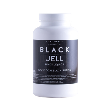 Coal Black - Black Jell Binds per liquidi 300 g