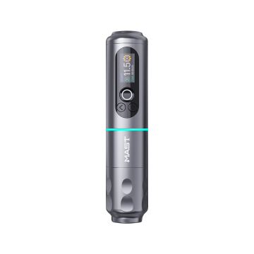 Macchina per tatuaggi wireless Dragonhawk Mast Archer 2 - Grigia - Corsa 3,5 mm