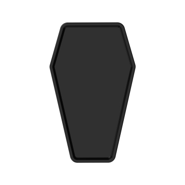 Ghost Coffin Mayo Tray (solo vassoio)