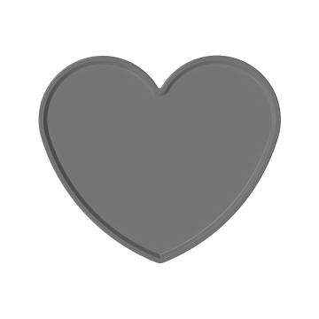 Ghost Heart Tray Top (solo vassoio)