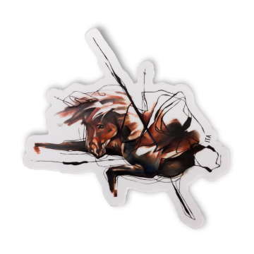 Adesivo Ivana Tattoo Art - Cavallo (Gloss - 5.5"/15cm)