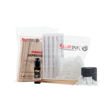 Kit Killer Ink  per Tatuaggi Stick and Poke