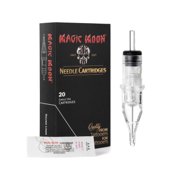 Scatola di 20 cartucce Magic Moon 0,30MM Bugpin Round Liner