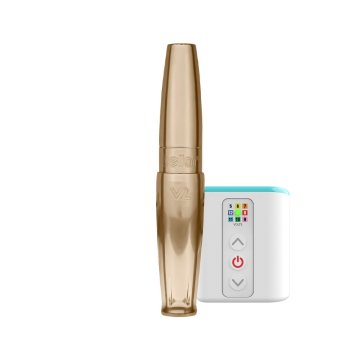 Macchina per il trucco permanente Microbeau Bellar V2 - Oro rosa con Airbolt Mini