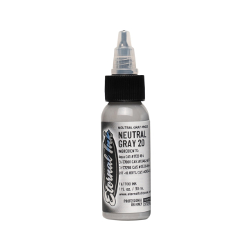 Inchiostro per Tatuaggi Eternal Ink Neutral Gray 20 30 ml