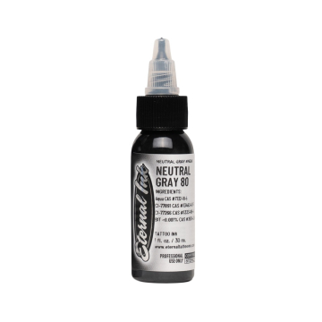 Inchiostro per Tatuaggi Eternal Ink Neutral Gray 80 30 ml