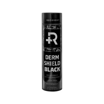 Recovery Derm Shield - 25 cm x 7.3 m (10" x 8 Yard) Benda Protettiva Rotolo - Nero