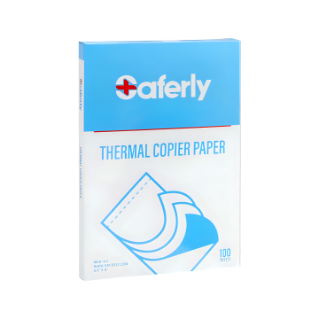 Scatola da 100 stencil di carta per fotocopie termiche Saferly Tattoo (8,5" x 11")