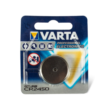 Pila Lithium Mangan a Bottone Varta 3V DL2450 per Pedale Critical CX Senza Fili