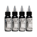 Inchiostro per Tatuaggi Eternal Ink Marshall Bennett Gray Wash Set - 4x 30 ml