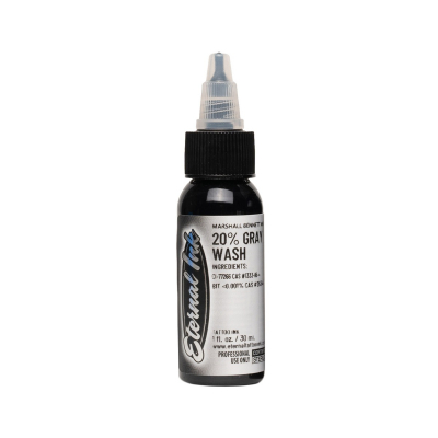 Inchiostro per Tatuaggi Eternal Ink Marshall Bennett Gray Wash 20% 30 ml