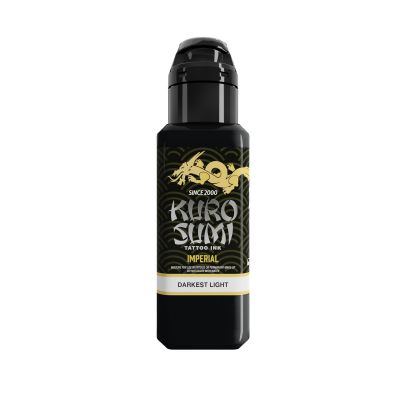 Inchiostro per Tatuaggi Kuro Sumi Imperial Tattoo Ink - Darkest Light 44 ml