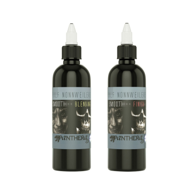 Set Inchiostro Panthera Black - Ralf Nonnweiler Smooth  - 2x 150 ml