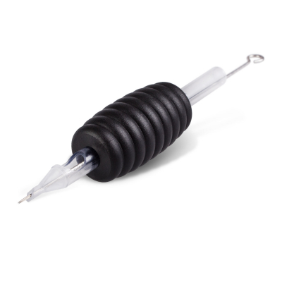 Pacco da 5 Grip e Tip Monouso Killer Ink 19mm Tubo Diamond Pre-Imballati con Aghi Bug Pin 0,25MM Round Liner