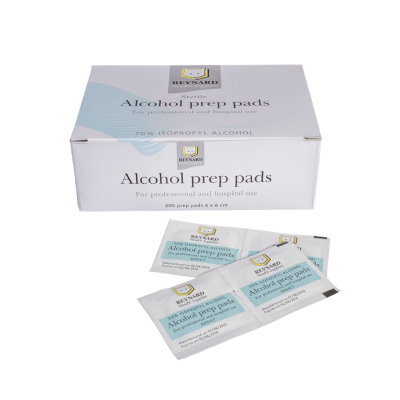 Scatola di 200 Salviette Reynards Alco Wipes