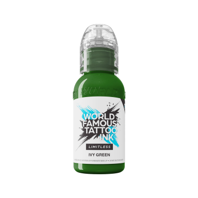 Inchiostro per tatuaggi World Famous Limitless - Ivy Green 30 ml