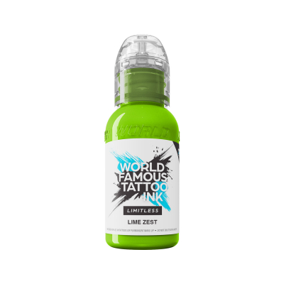 Inchiostro per tatuaggi World Famous Limitless - Lime Zest 30 ml